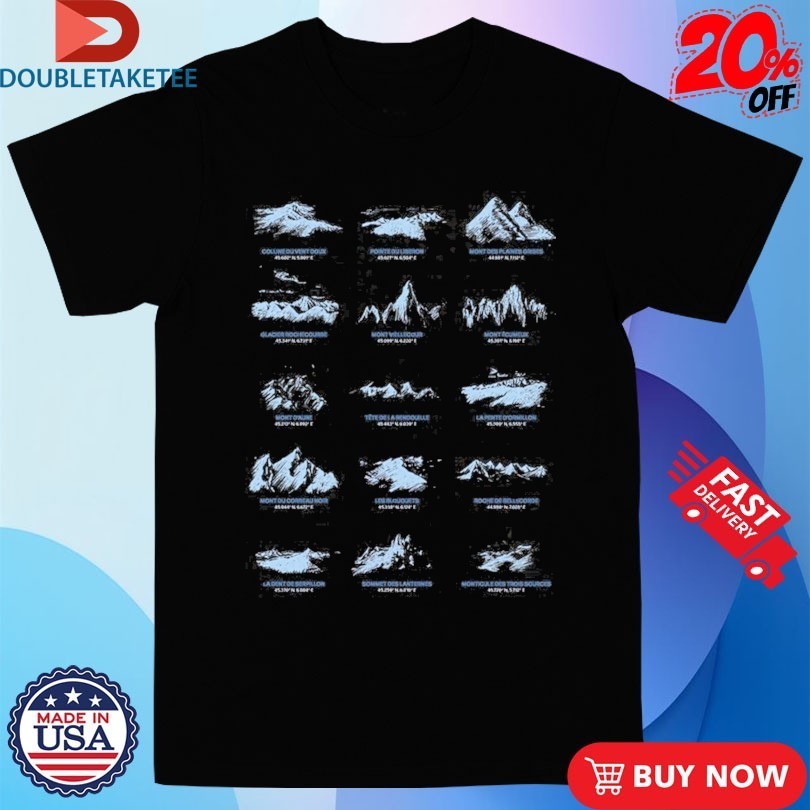Vice 84 Les Montagnes T-Shirtss