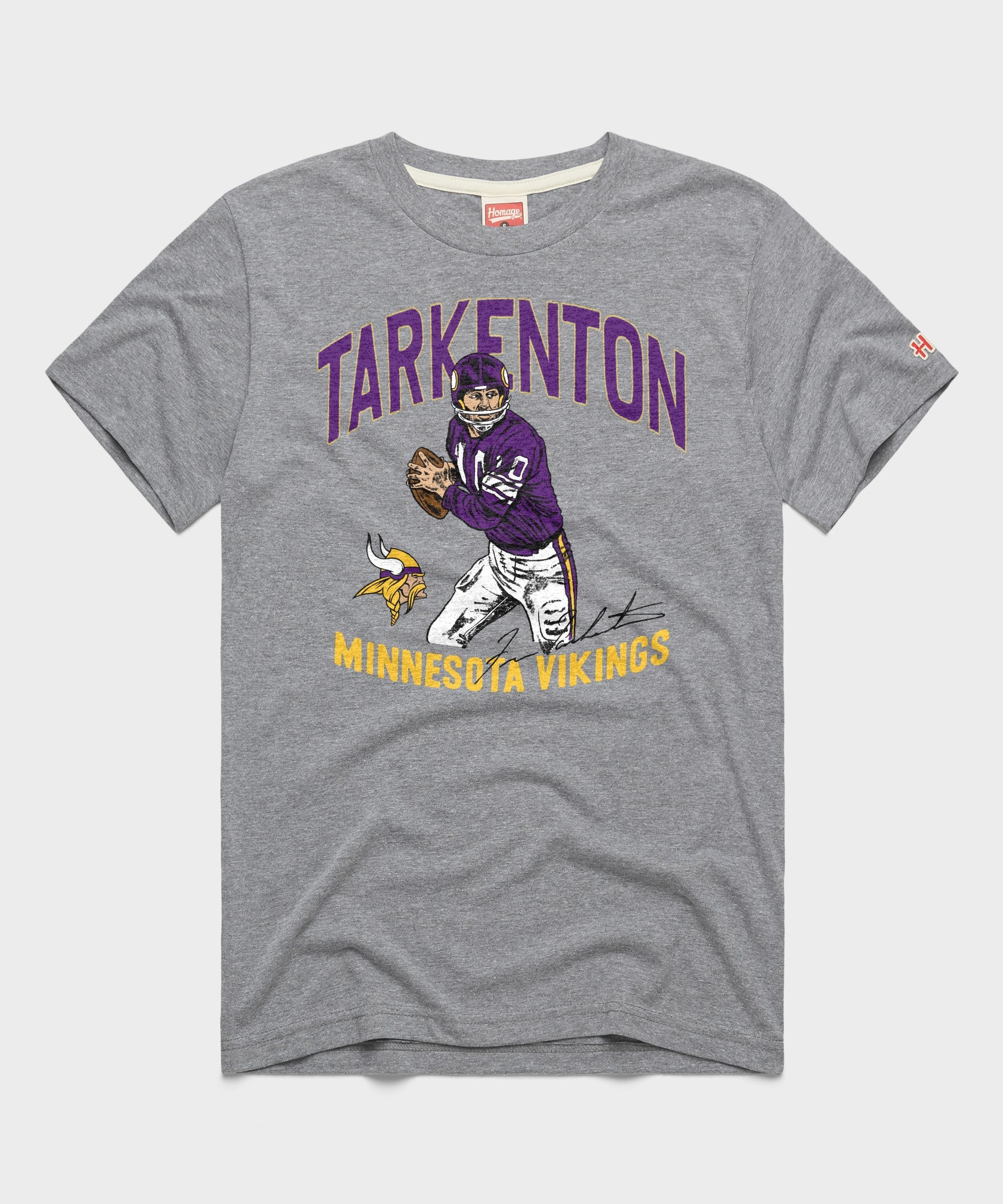 Vikings Fran Tarkenton Signature