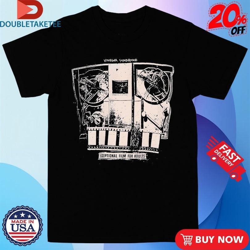 Vinegar Syndrome Film Scanner Shirts