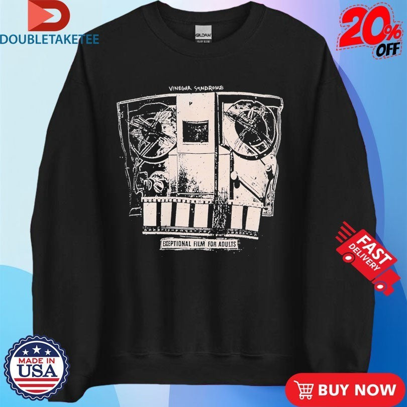 Vinegar Syndrome Film Scanner Shirts