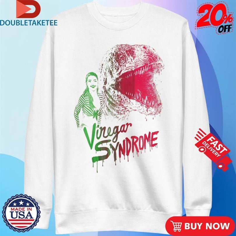 Vinegar Syndrome Tammy & the T-Rex Split Fountain Shirts