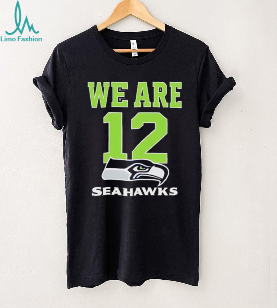 We Are 12 Seattle Football Fan Spirit Classic Logo T Shirt