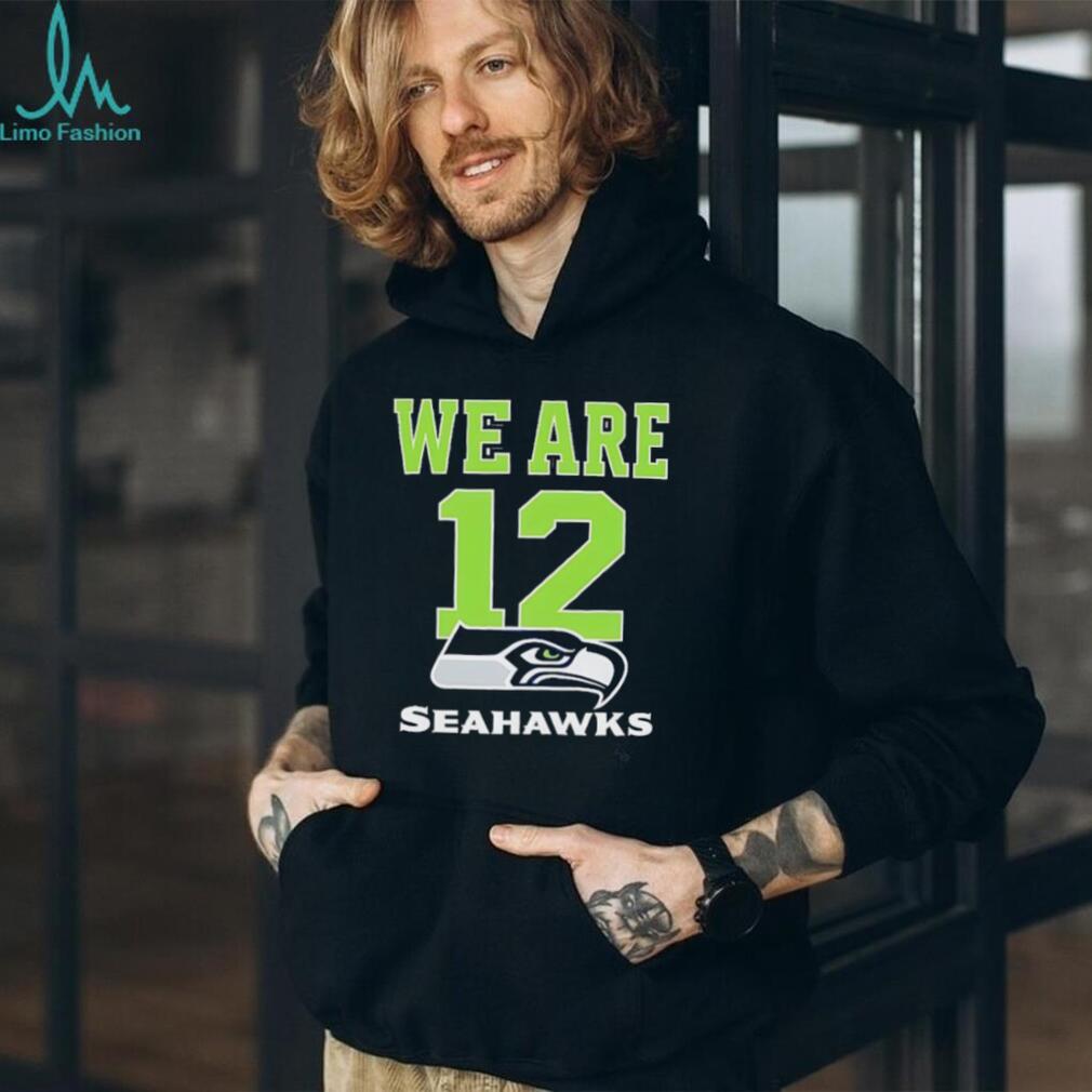 We Are 12 Seattle Football Fan Spirit Classic Logo T Shirt