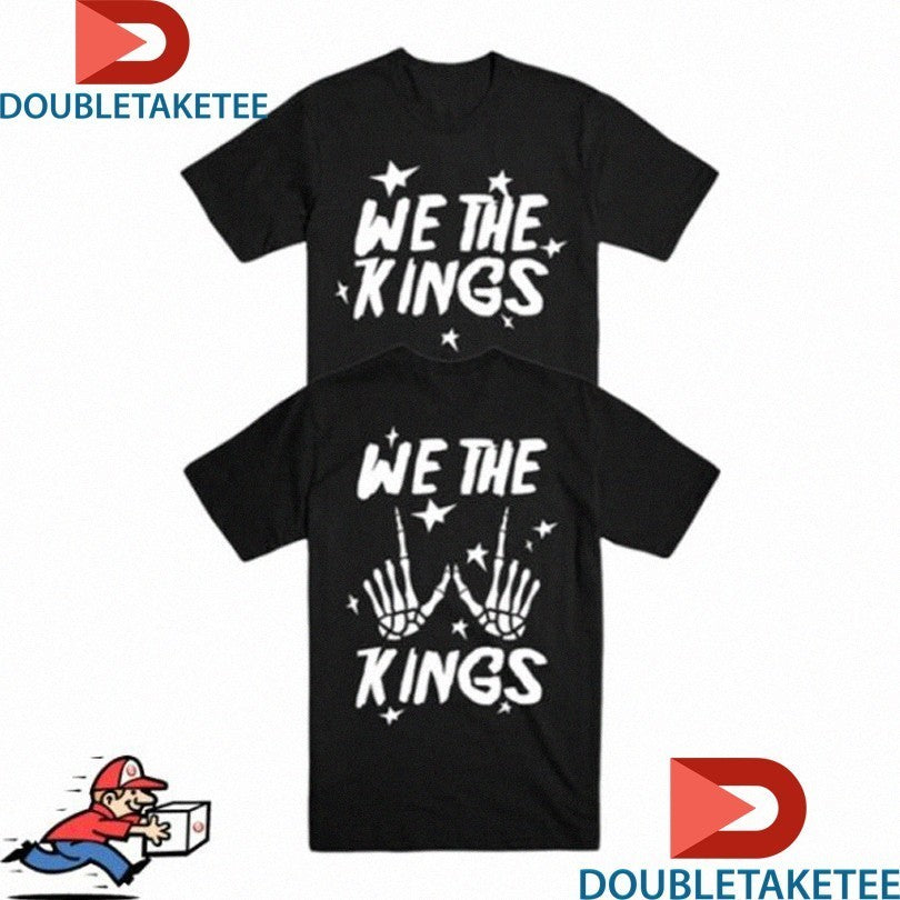 We The Kings Skeleton Hands Shirts