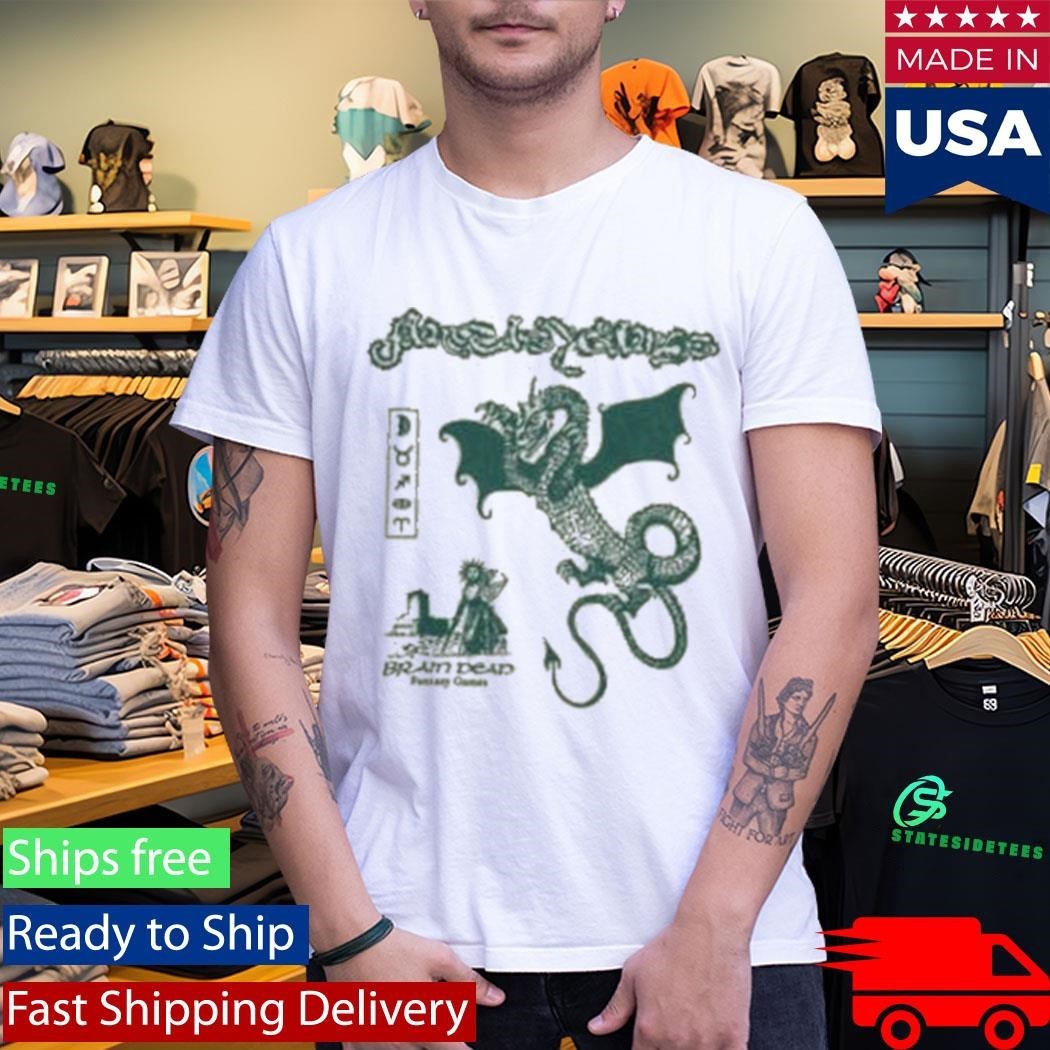 Wearebraindead Fantasy Games Wyrm Shirt
