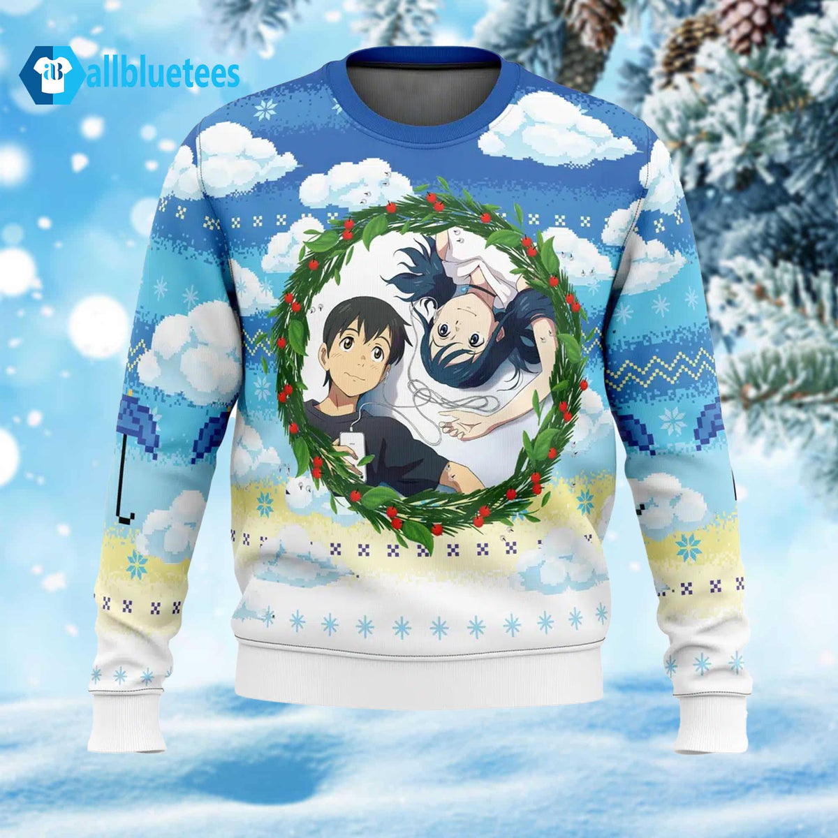 Weathering With You Ugly Christmas Sweater