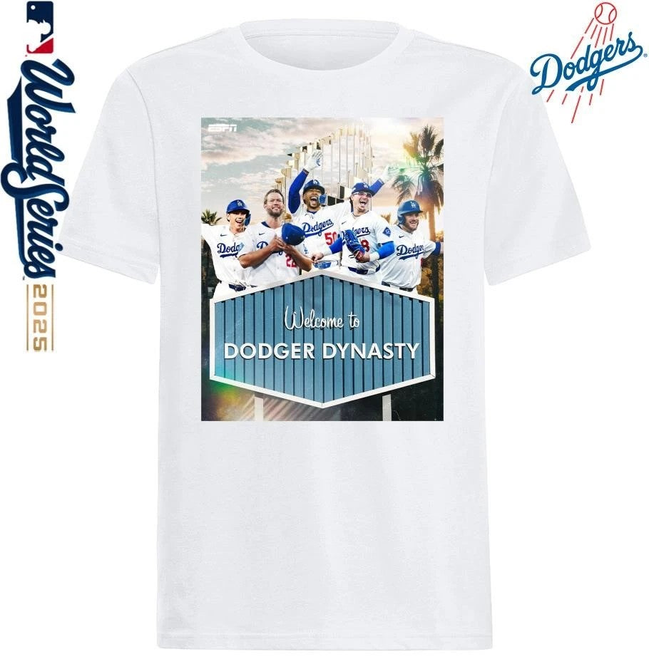 Wecome To Dodger Dynasty 2025 T-Shirt