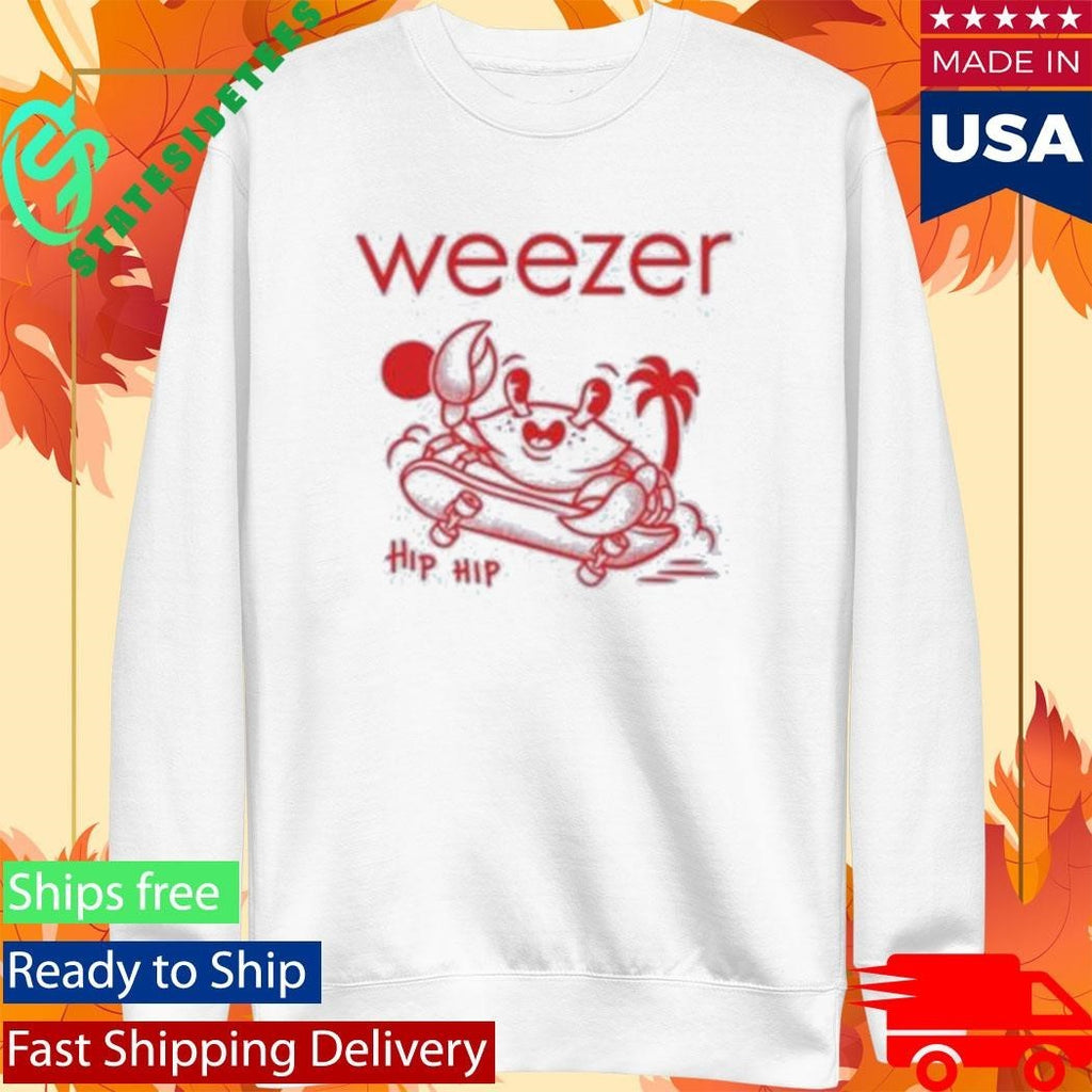 Weezer Web Crab Shirt