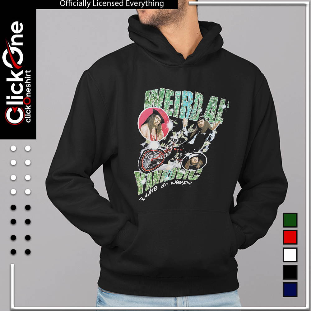 Weird Al Yankovic white and nerdy shirt