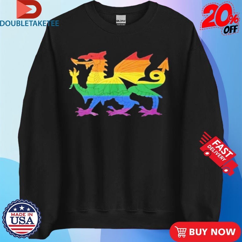 Welsh Pride Rainbow Dragon Shirts