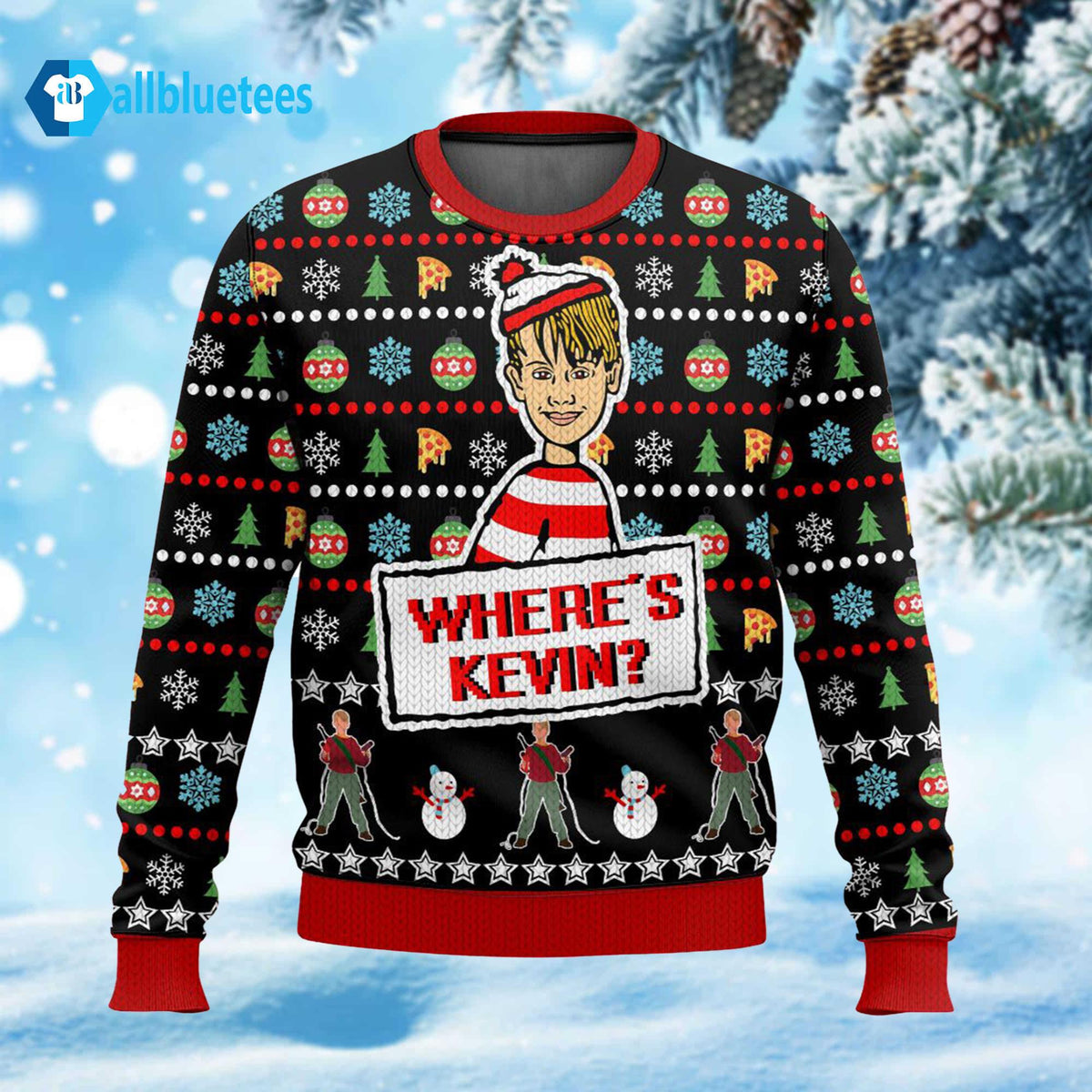 Where Is Kevin Ugly Christmas Sweater