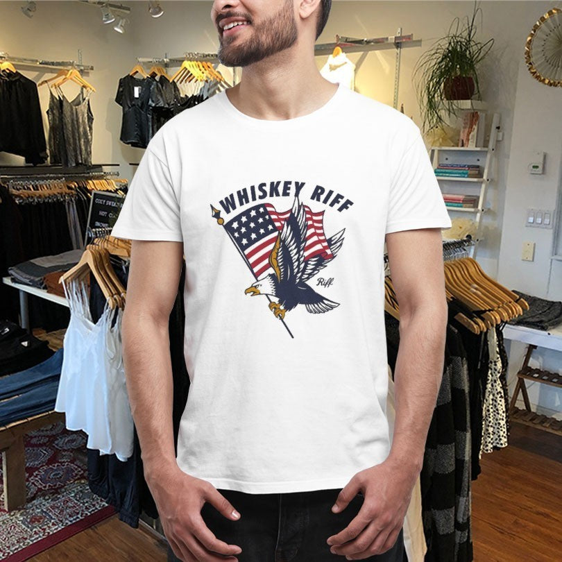 Whiskey Riff Bald Eagle Shirts