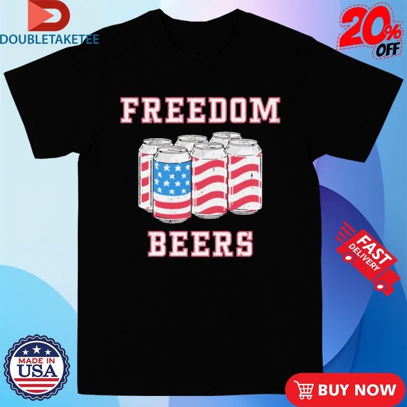 Whiskey Riff Freedom Beers American Flag Shirts