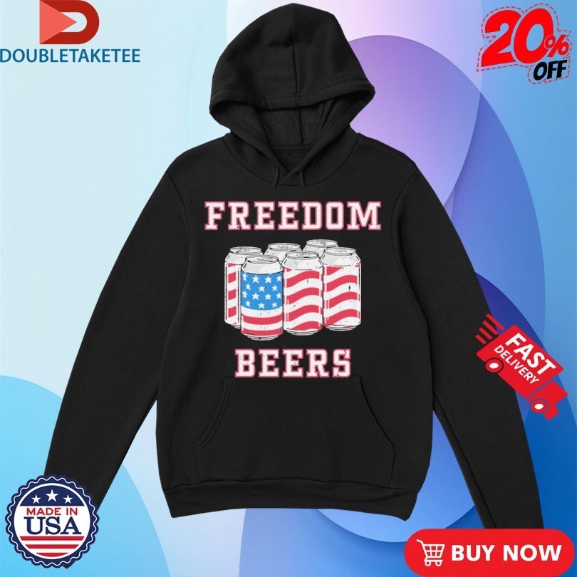 Whiskey Riff Freedom Beers American Flag Shirts