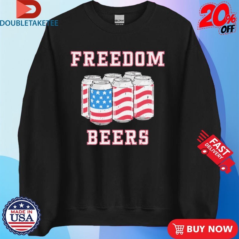 Whiskey Riff Freedom Beers American Flag Shirts