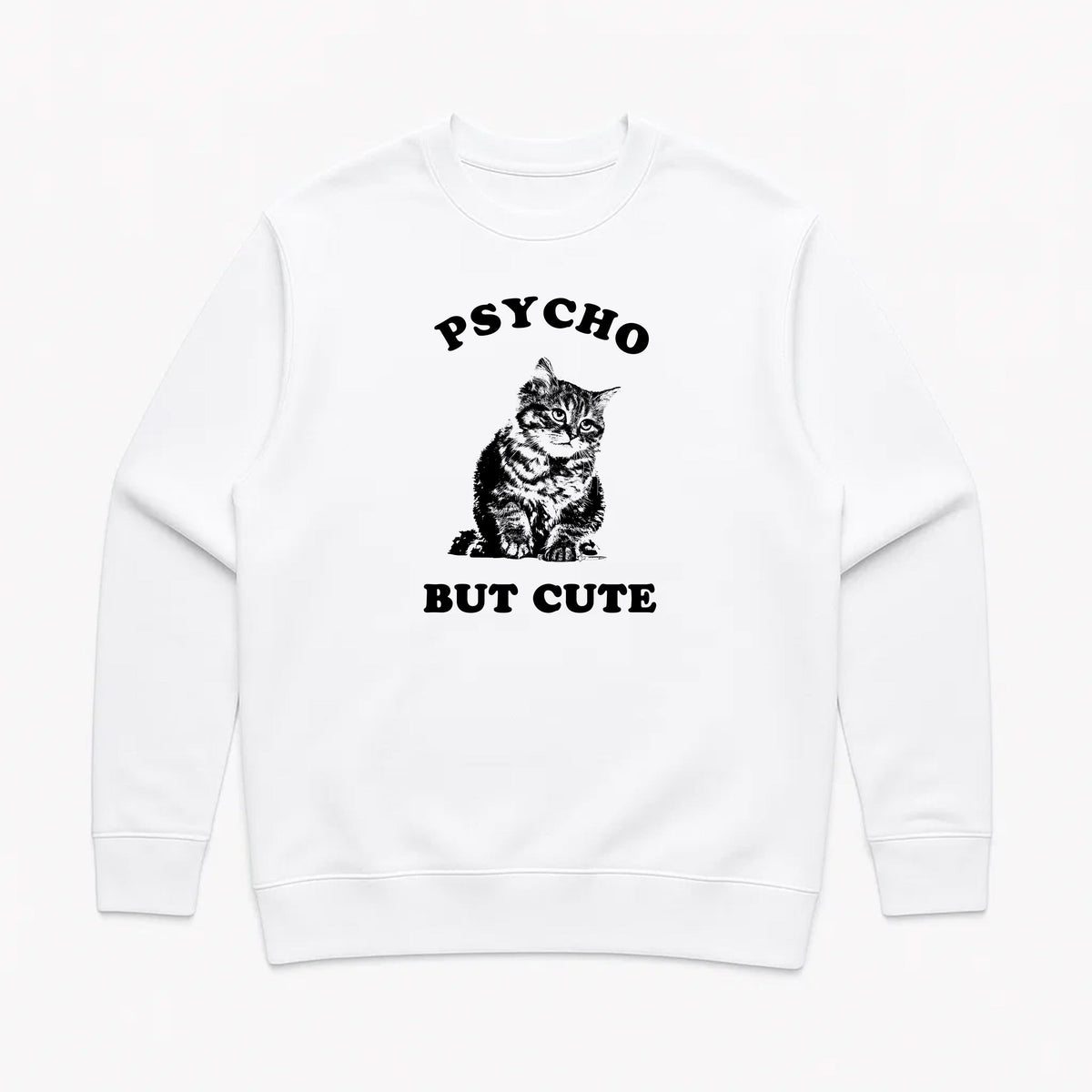 Unisex | Cute But Psycho | Crewneck Sweatshirt