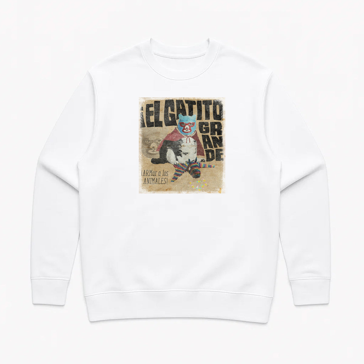 Unisex | El Gatito Grande | Crewneck Sweatshirt
