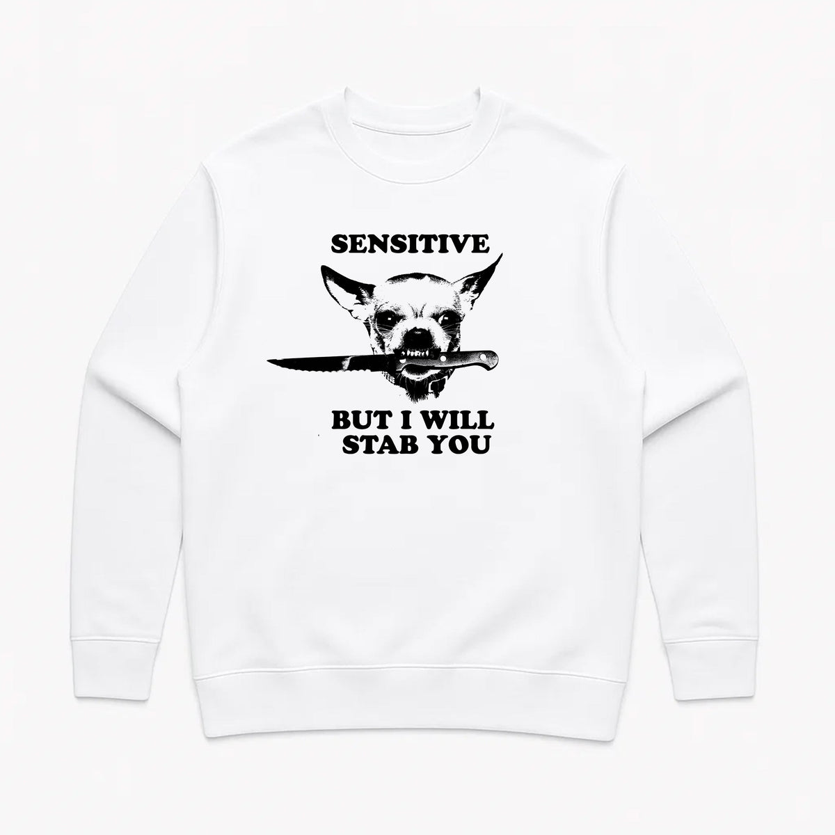 Unisex | Sensitive (Dog) | Crewneck Sweatshirt