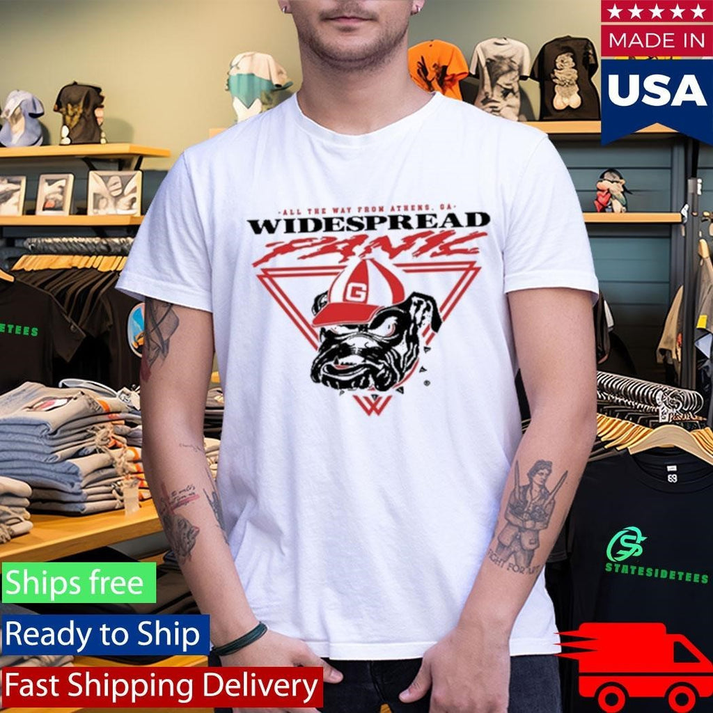 Widespread Panic x UGA Wrangler Dawg 2025 Shirt