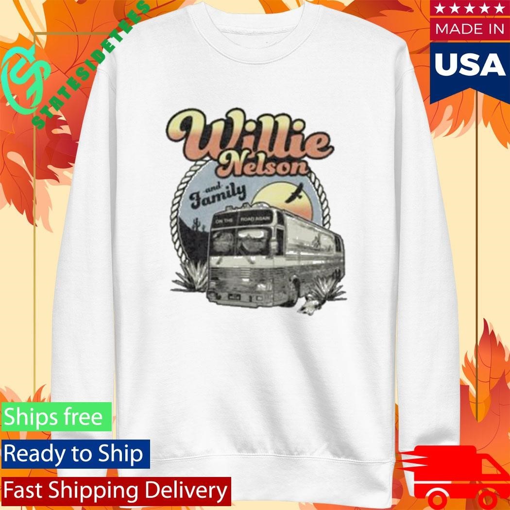 Willie Nelson Vintage Bus Shirt