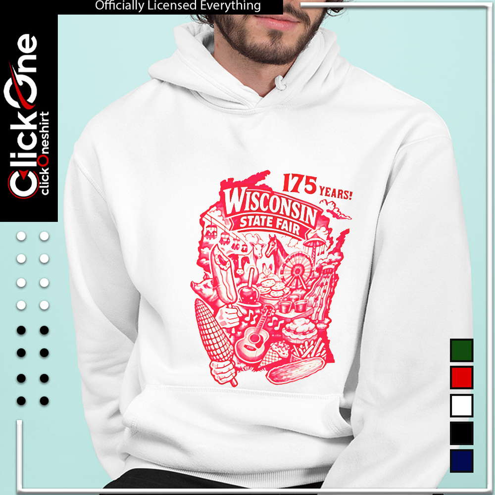 Wisconsin State Fair 175 years shirt