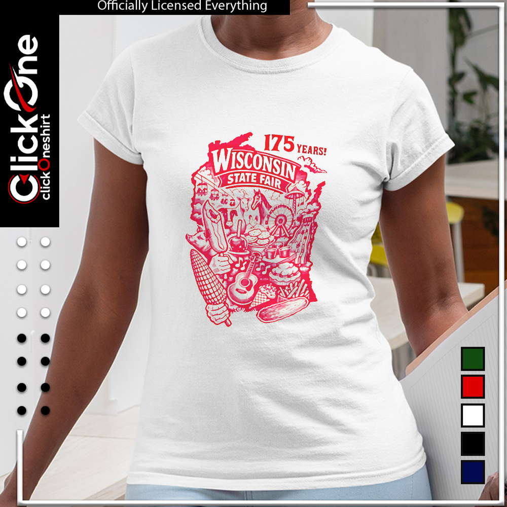 Wisconsin State Fair 175 years shirt