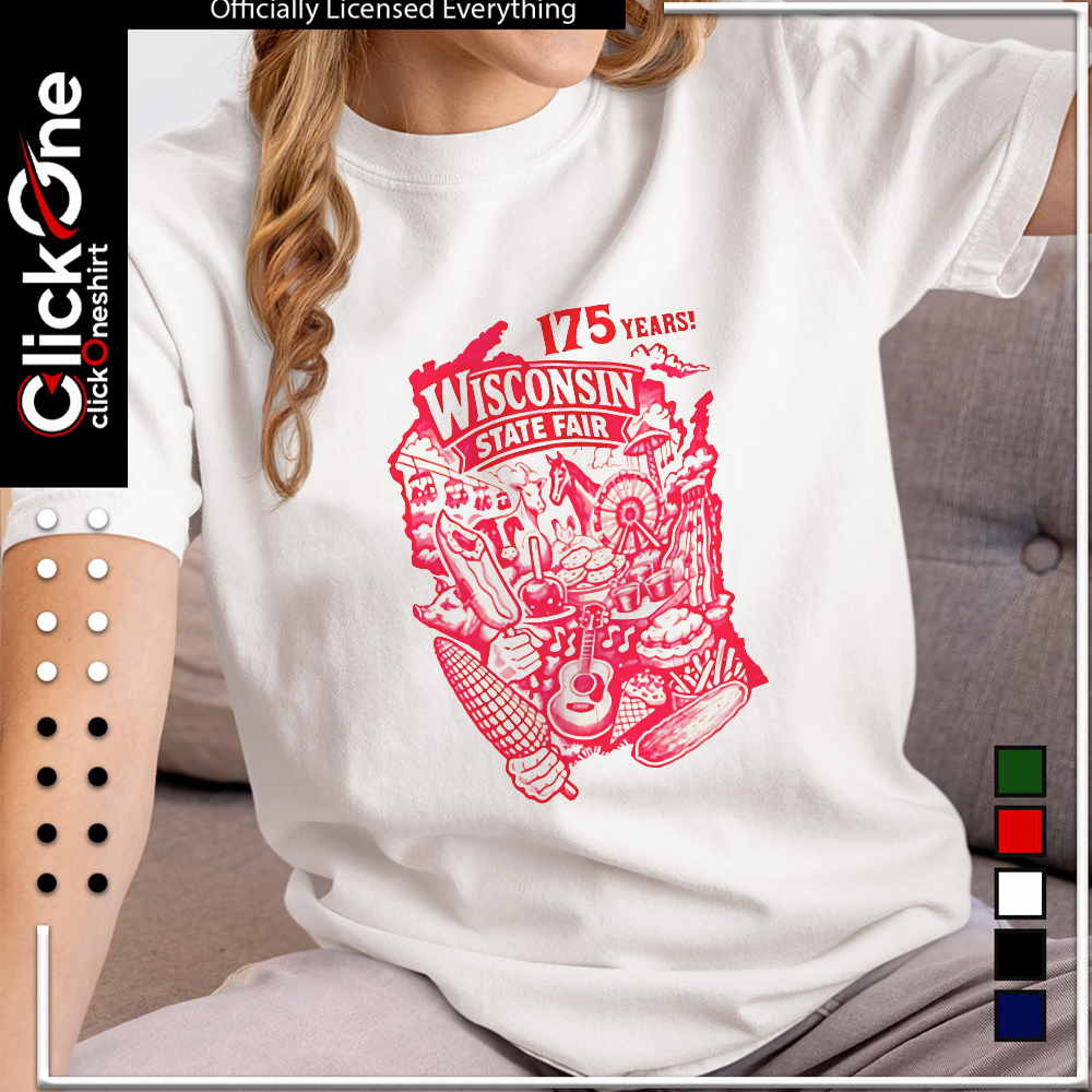 Wisconsin State Fair 175 years shirt