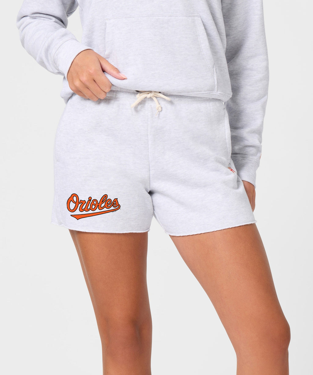 Women's Baltimore Orioles Jersey Logo '04 Sweat Shorts