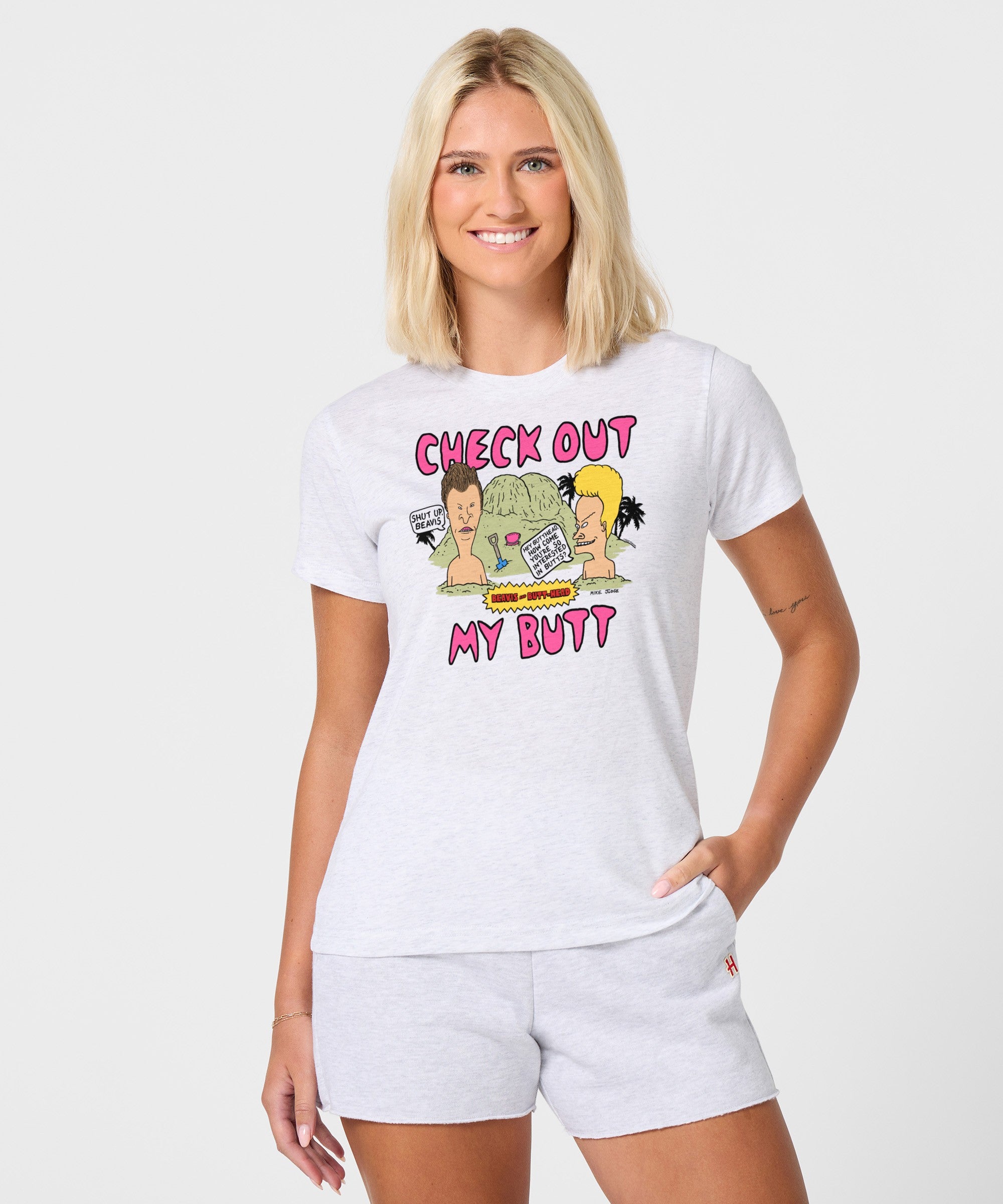 Women's Beavis And Butt-Head Check Out My Butt