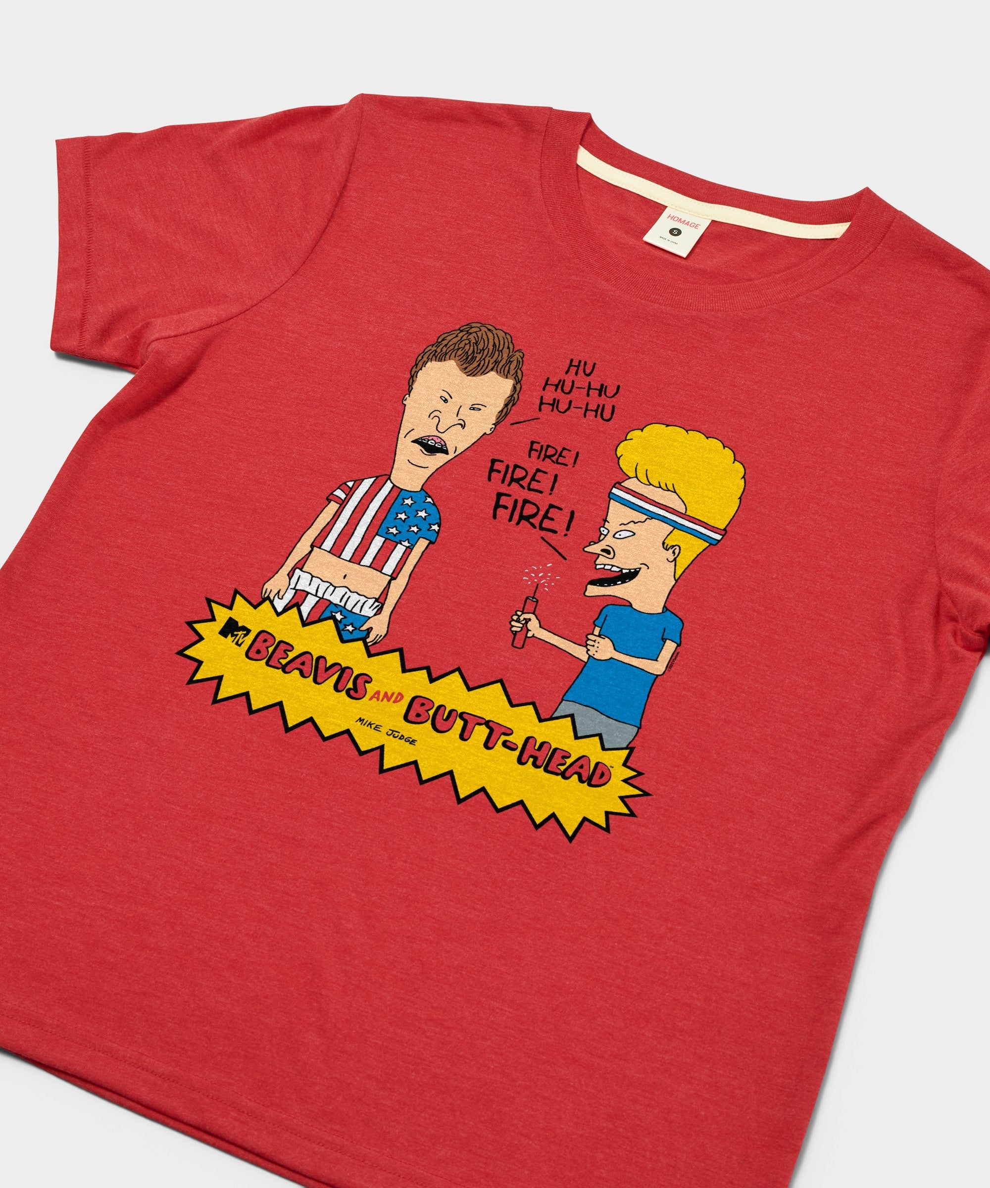 Women's Beavis And Butt-Head Fireworks