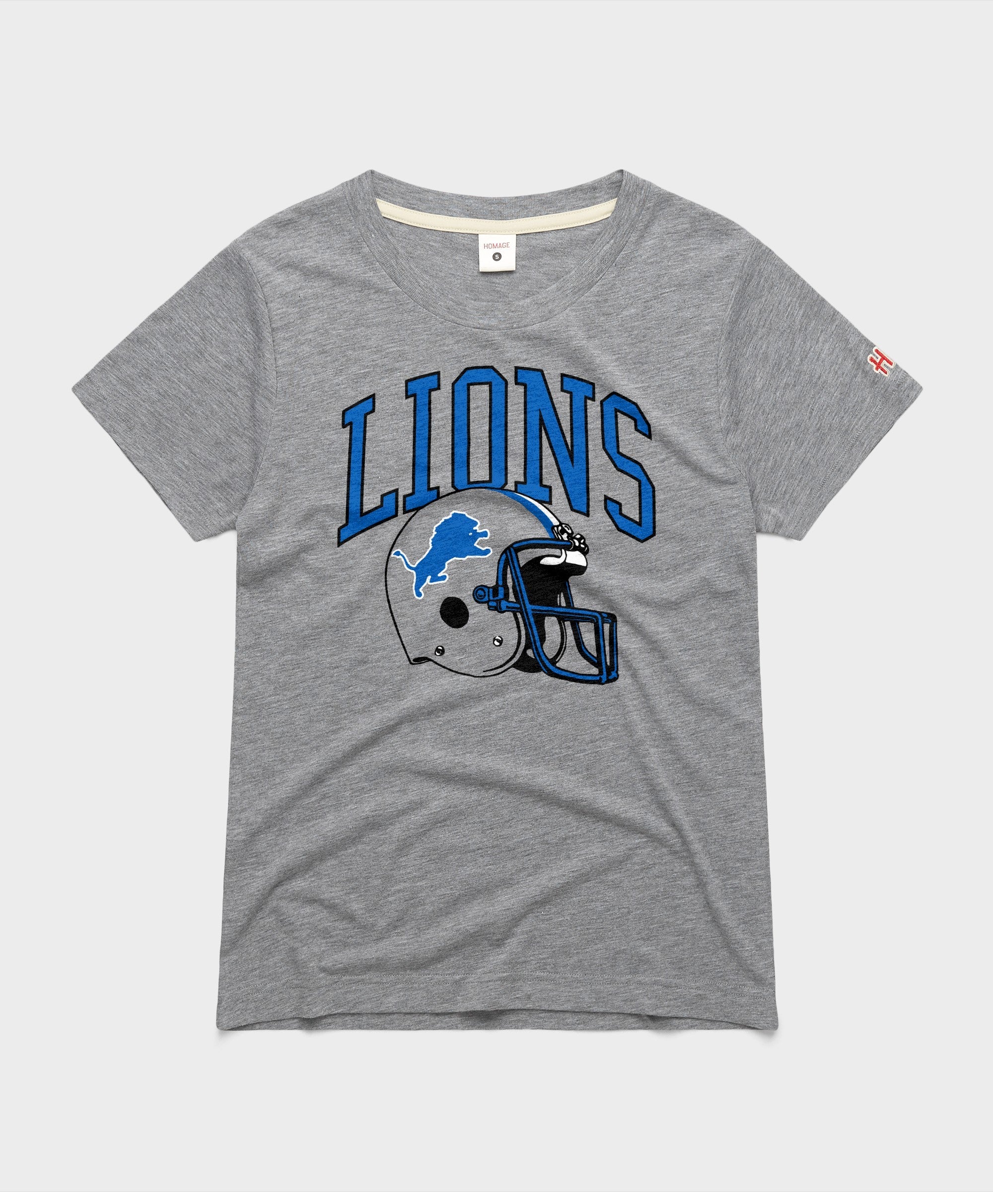 Women's Detroit Lions Helmet Retro