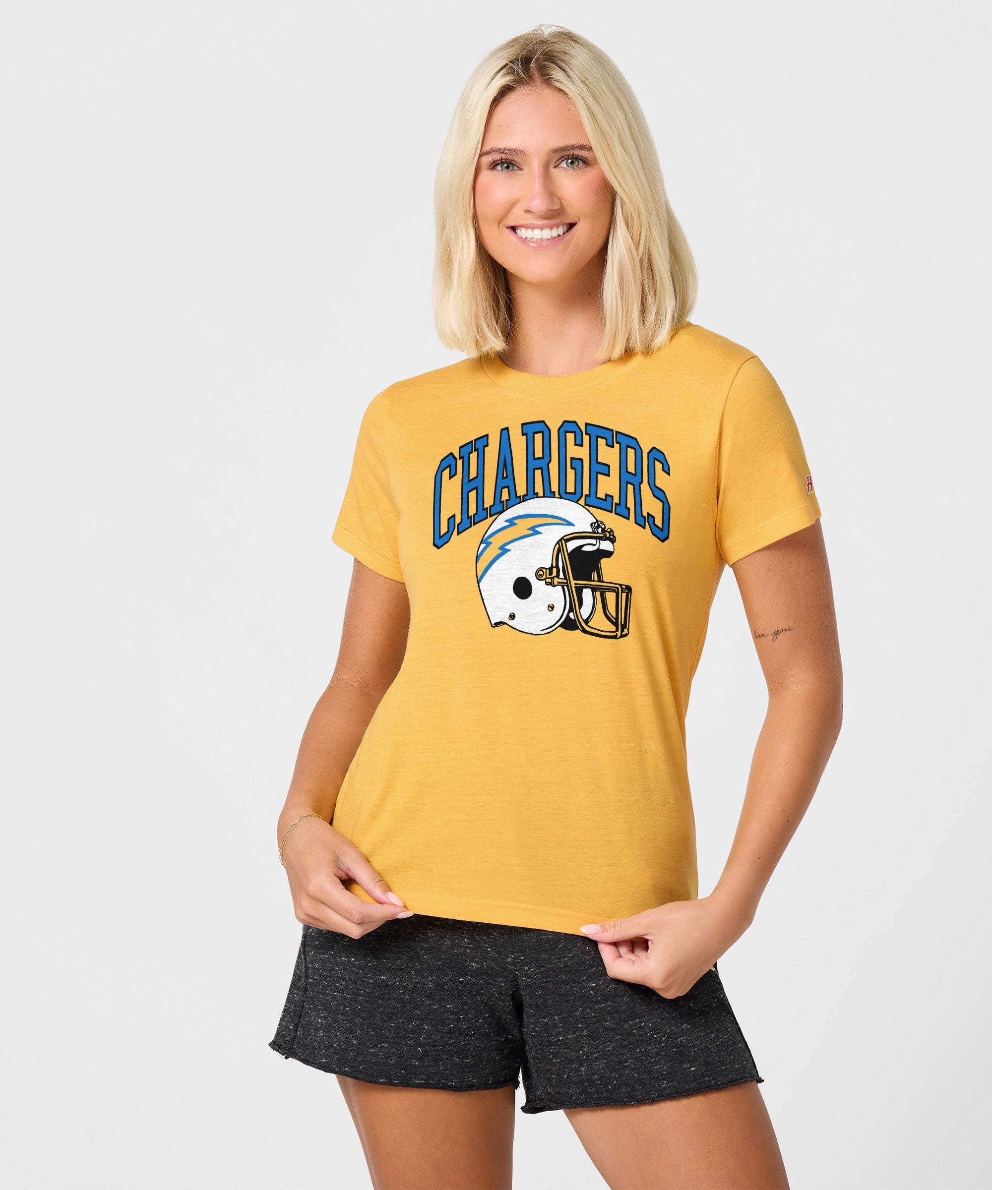 Women's Los Angeles Chargers Helmet Retro