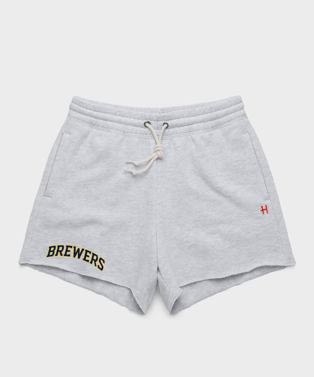 Women's Milwaukee Brewers Jersey Logo '20 Sweat Shorts