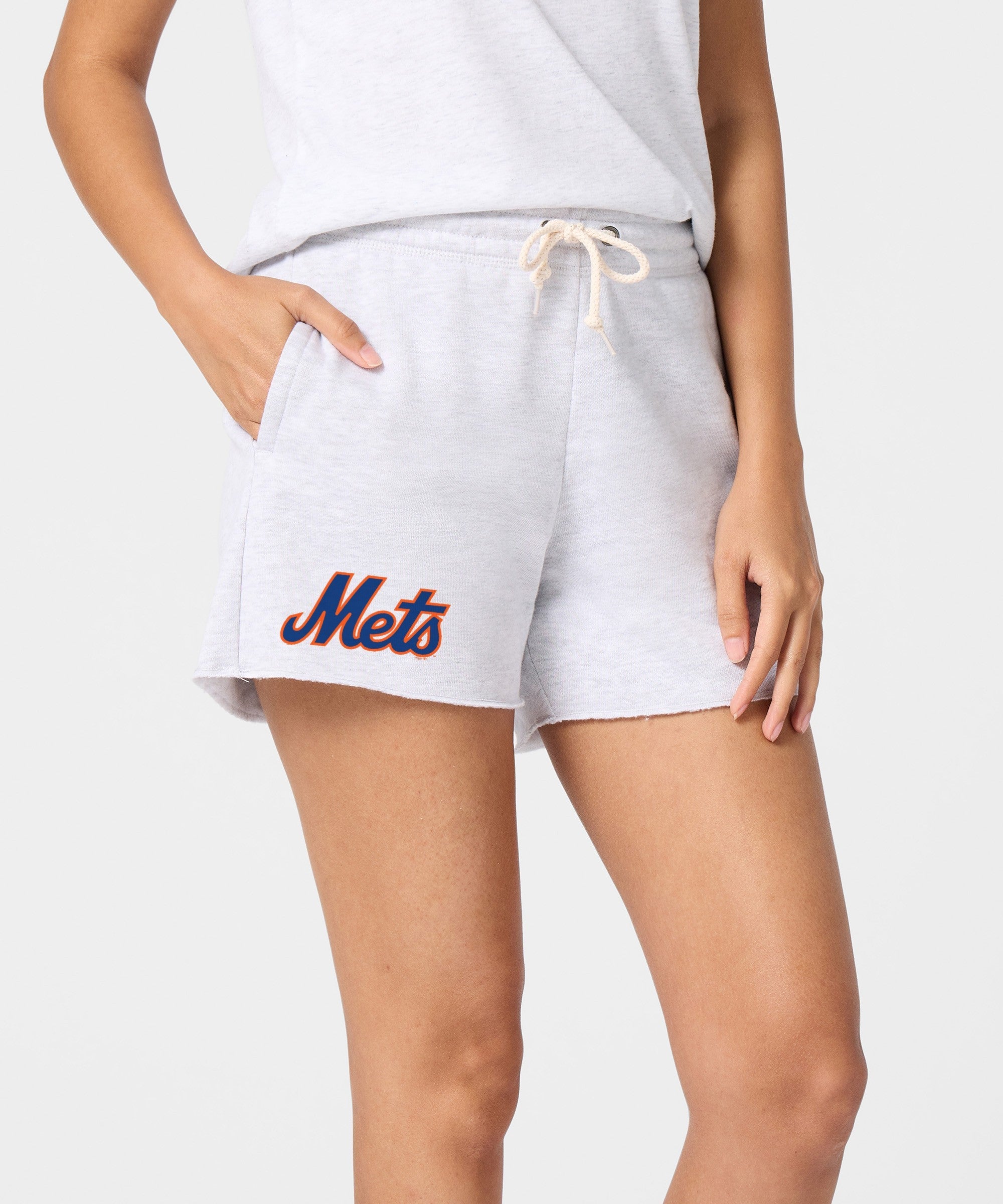 Women's New York Mets Jersey Logo '15 Sweat Shorts