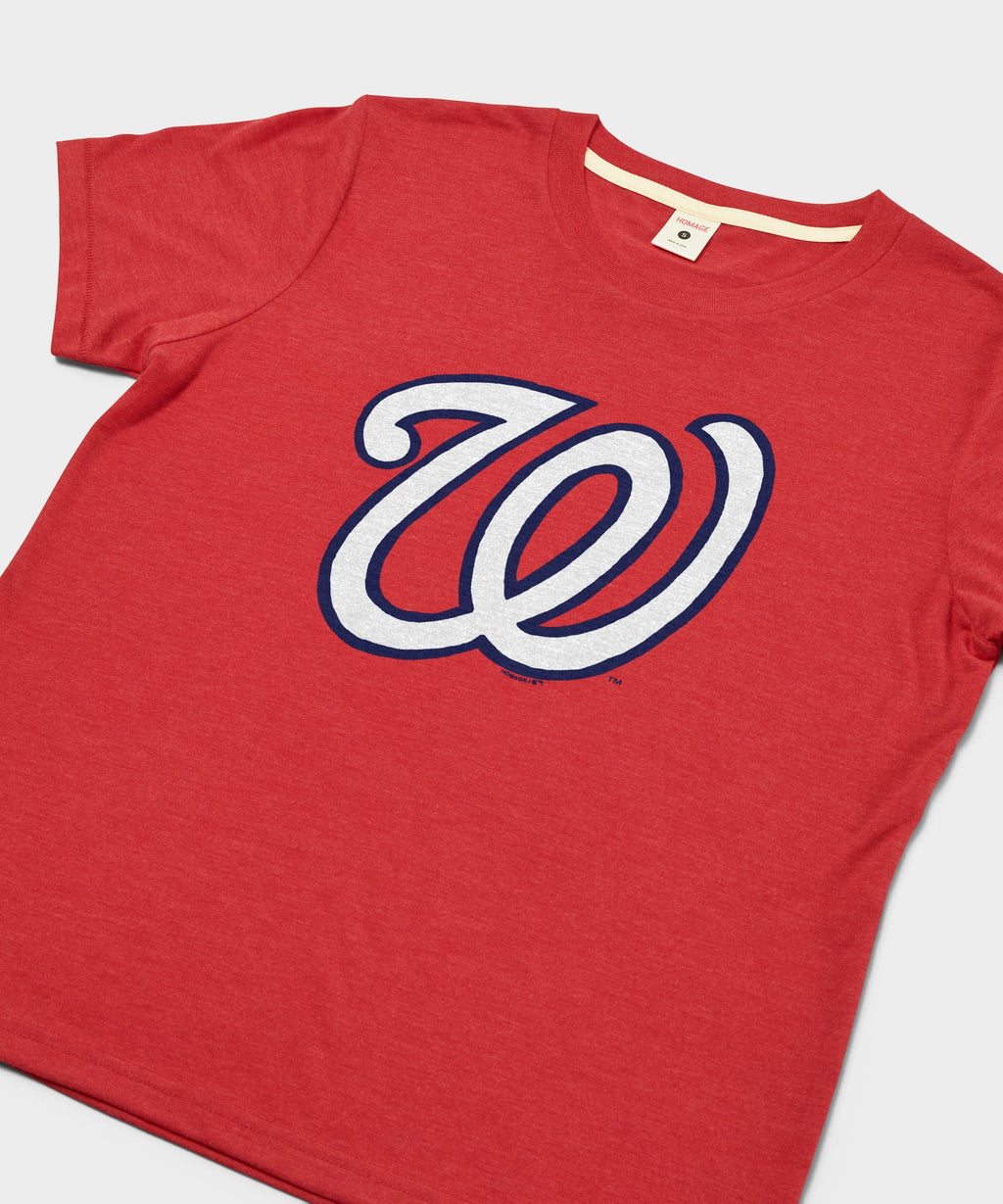 Women's Washington Nationals Cap Logo '24