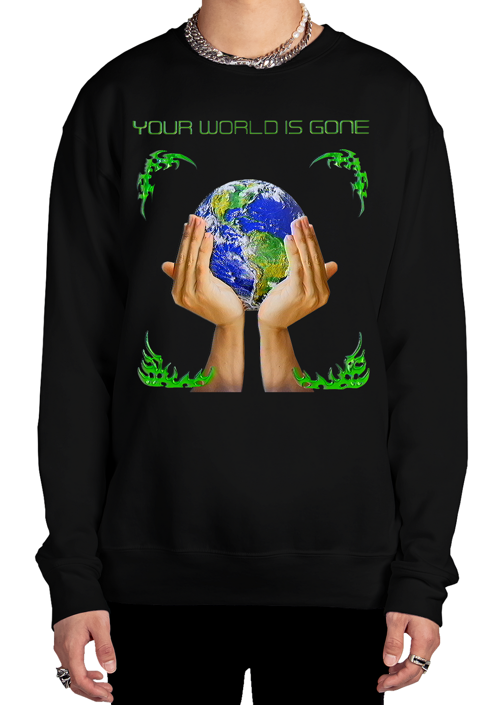 World Is Gone Sweatshirt