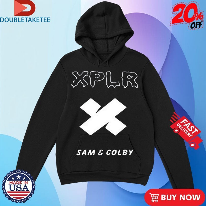 XPLR Sam And Colby Heartbreak Logo Shirts