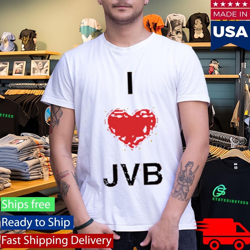 Yellow I Love Jvb Shirt