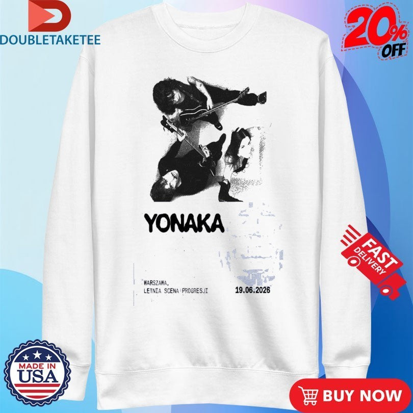 Yonaka Hurricane Festival June 19 2026 Tour Shirts
