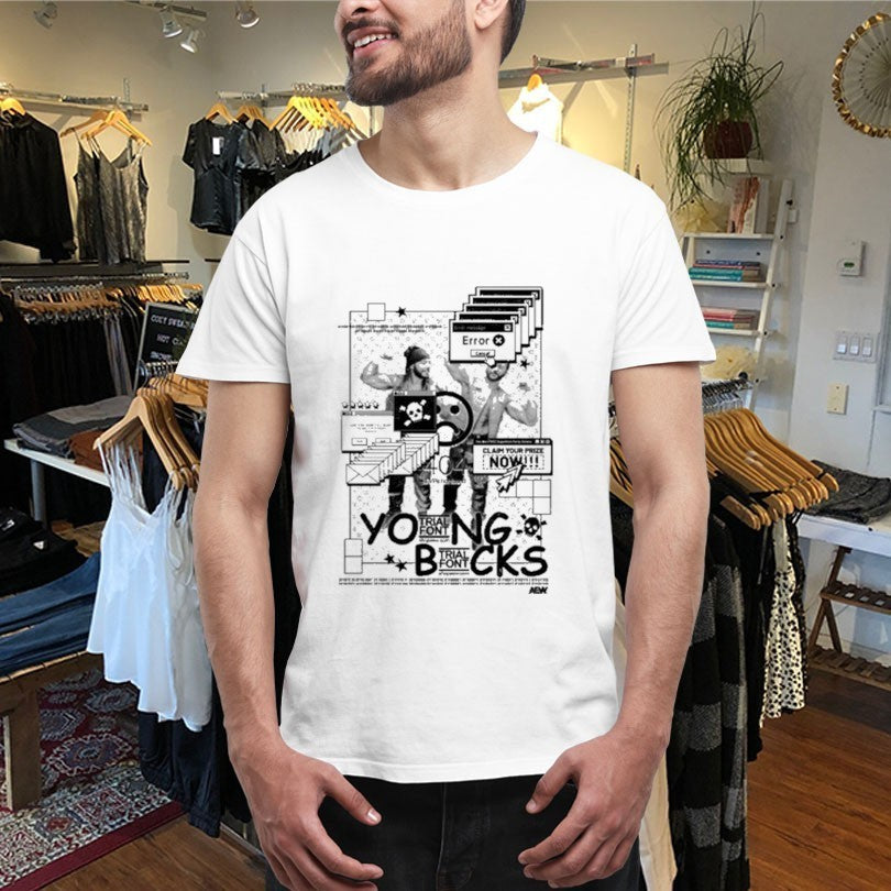 Young Bucks I Am Not Good With Computers AEW Shirts