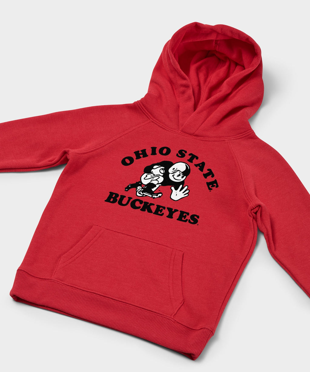Youth Buckeyes Stiff Arm Hoodie