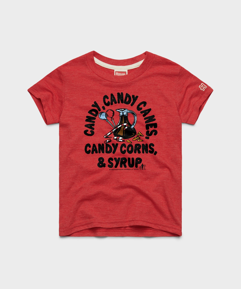 Youth Candy, Candy Canes, Candy Corns And Syrup