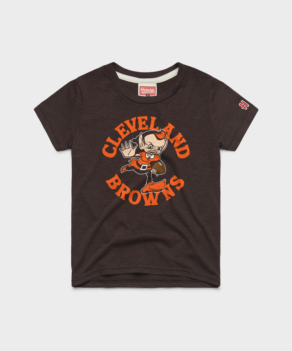 Youth Cleveland Browns Brownie Stiff Arm