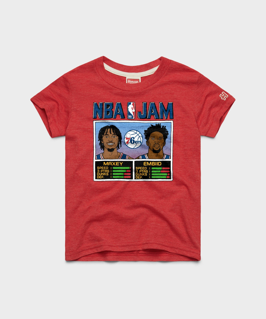 Youth NBA Jam 76ers Maxey And Embiid