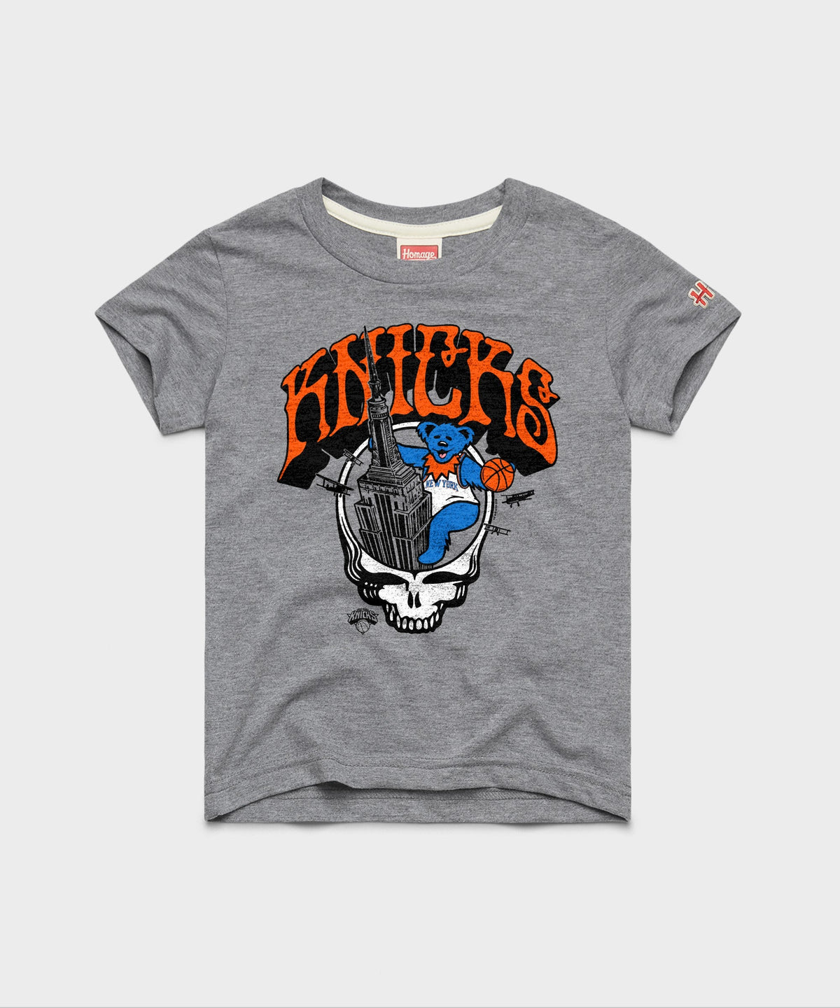 Youth NBA x Grateful Dead x Knicks Skull