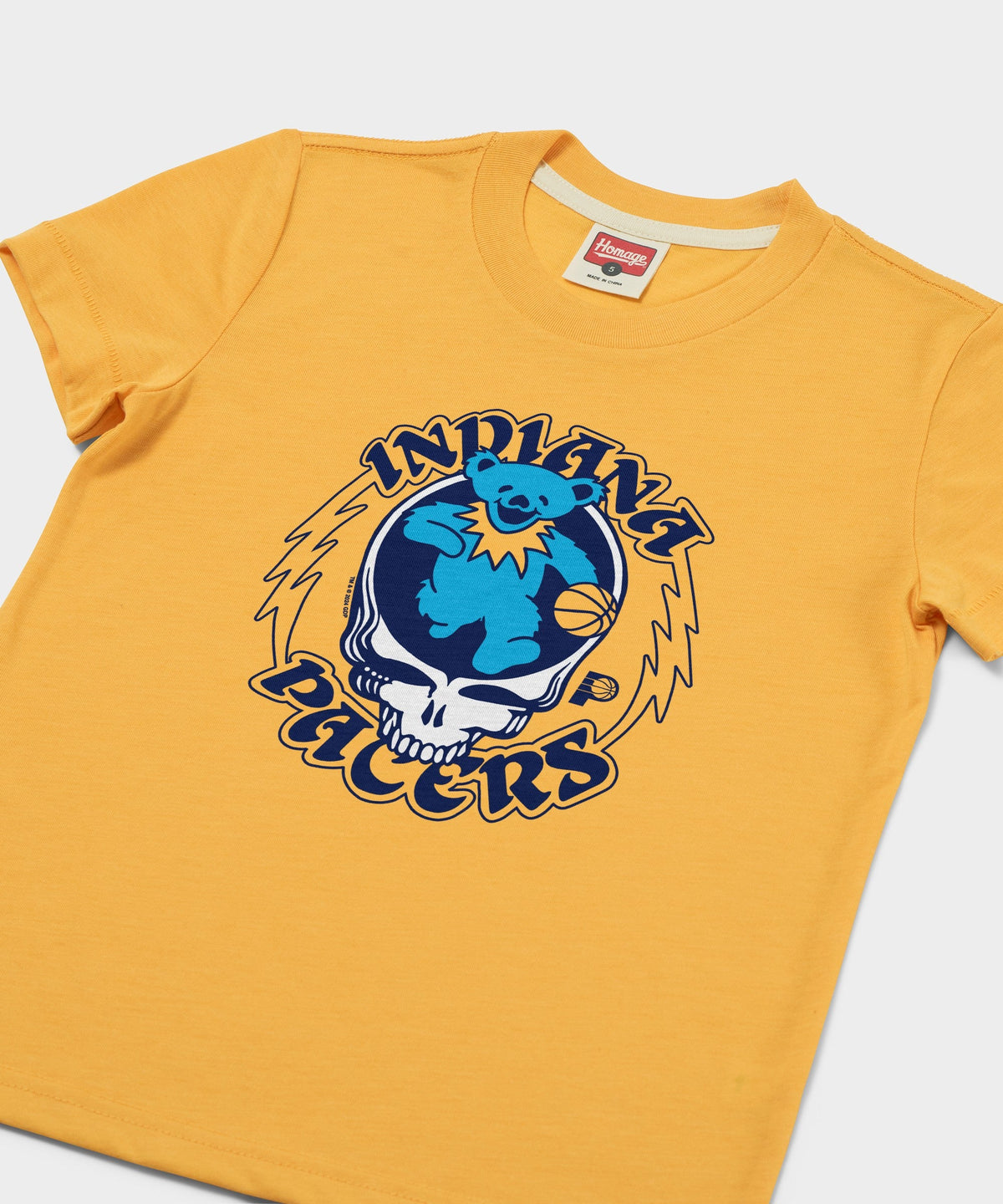 Youth NBA x Grateful Dead x Pacers Bear