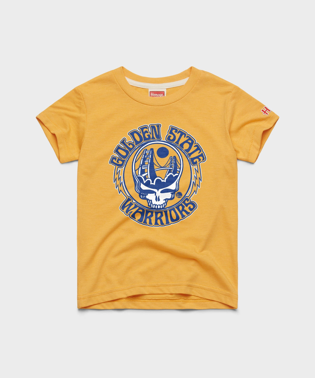 Youth NBA x Grateful Dead x Warriors Skull