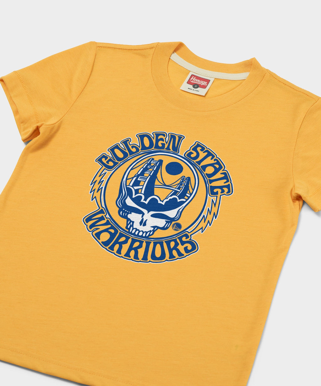 Youth NBA x Grateful Dead x Warriors Skull