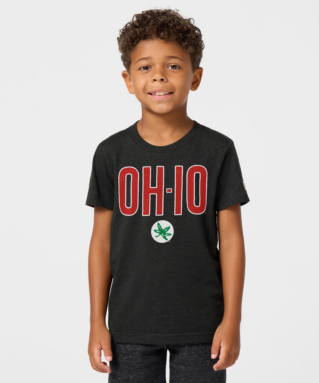 Youth OH-IO Buckeye Leaf