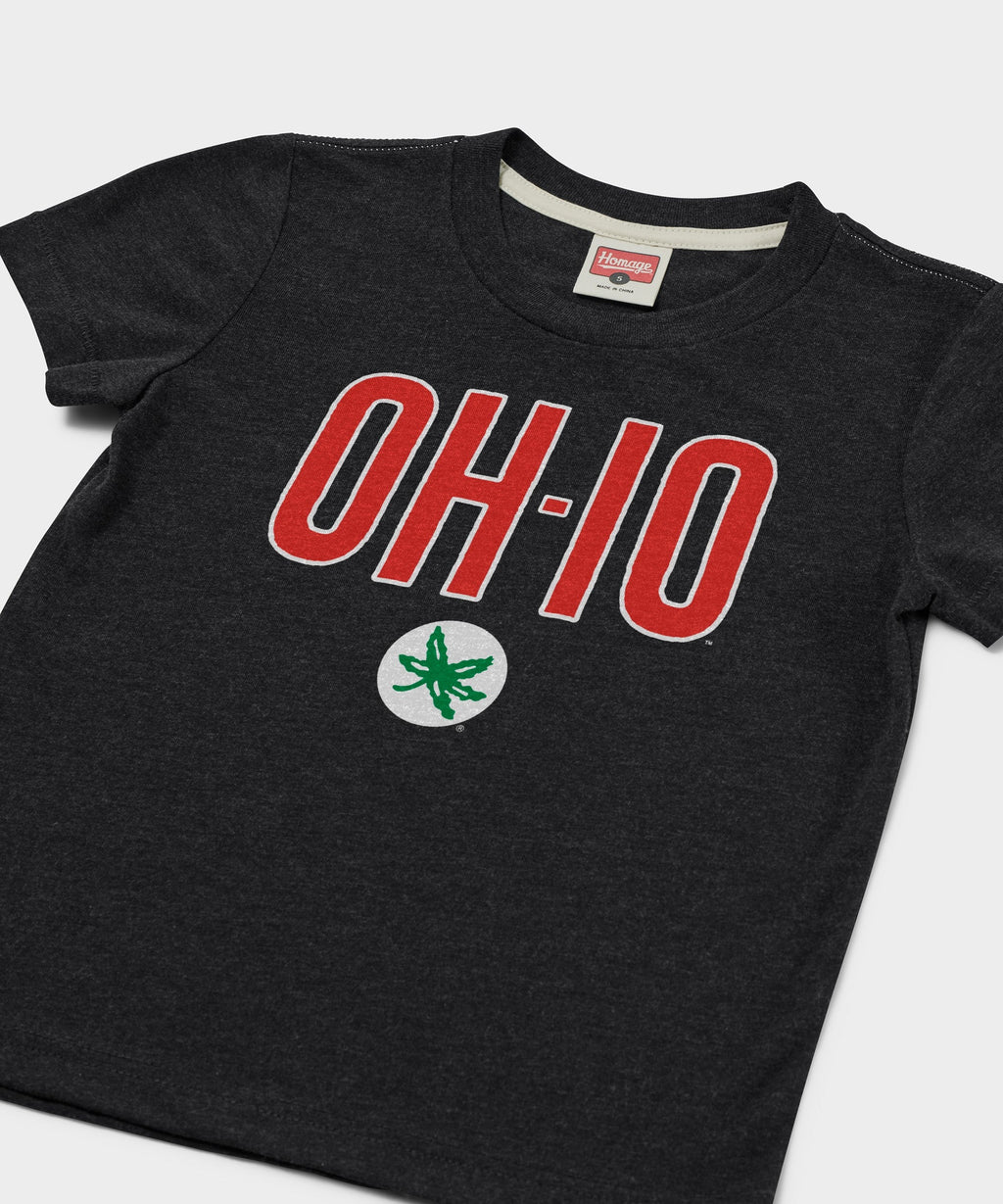 Youth OH-IO Buckeye Leaf